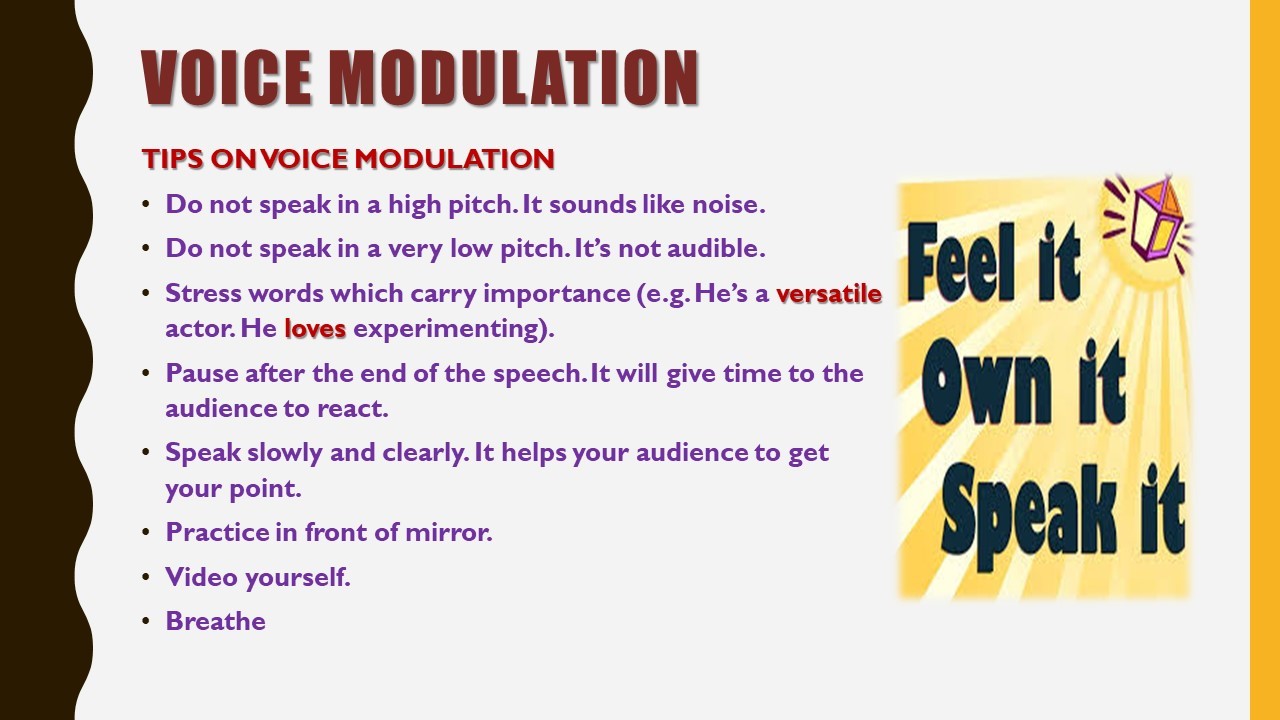 What Is The Meaning Voice Modulation